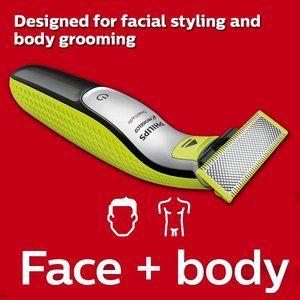Cordless All-in-One Advanced Wet & Dry Rechargeable Electric Shaver & Trimmer Fo